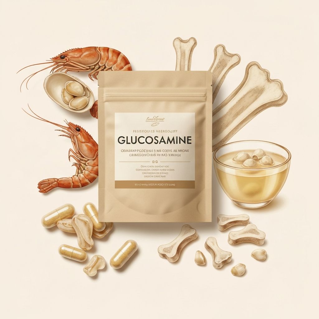 Glucosamine supplement presentation